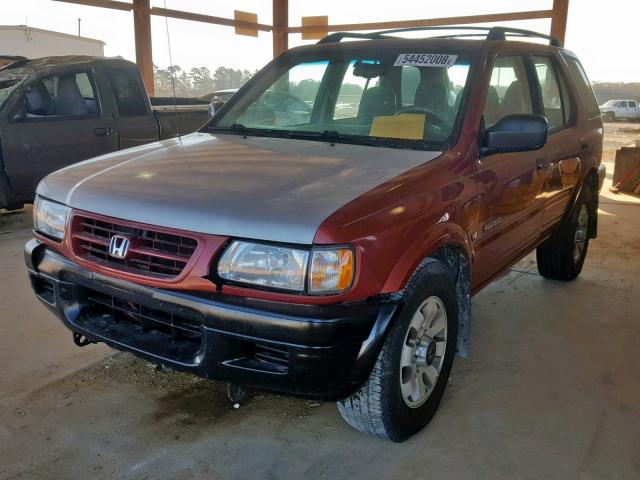 4S6DM58W614400475 - 2001 HONDA PASSPORT E ნარინჯისფერი ფოტო 2