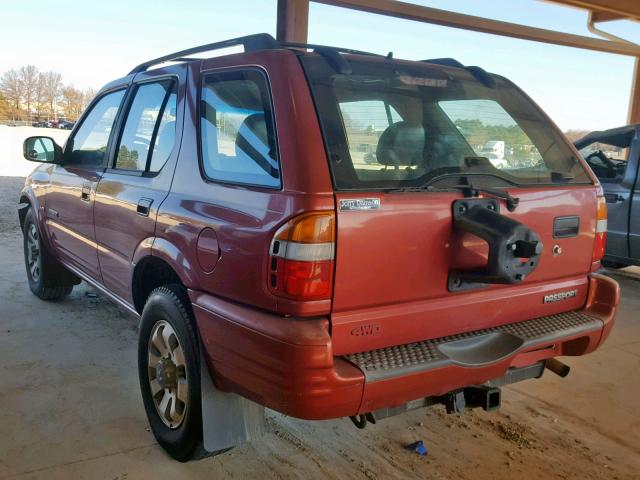 4S6DM58W614400475 - 2001 HONDA PASSPORT E ნარინჯისფერი ფოტო 3