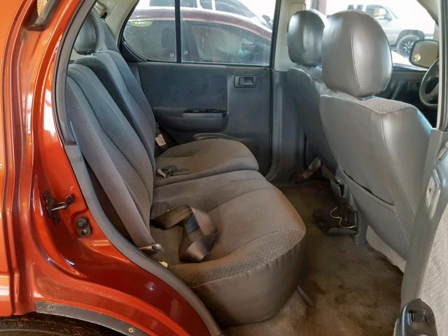 4S6DM58W614400475 - 2001 HONDA PASSPORT E ნარინჯისფერი ფოტო 6