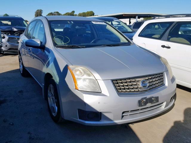 3N1AB61E07L622061 - 2007 NISSAN SENTRA 2.0 SILVER photo 1