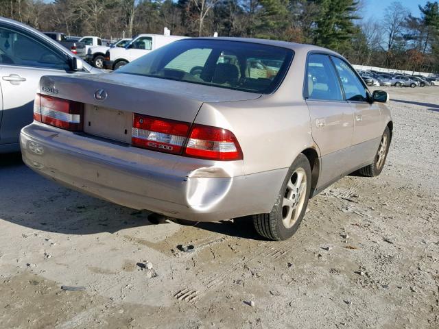 JT8BF28G810335558 - 2001 LEXUS ES 300 TAN photo 4