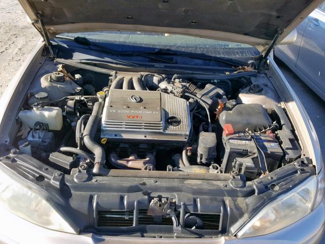 JT8BF28G810335558 - 2001 LEXUS ES 300 TAN photo 7