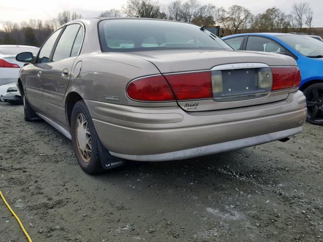 1G4HR54K11U112975 - 2001 BUICK LESABRE LI GOLD photo 3