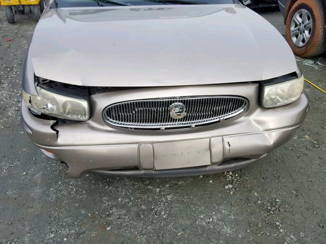 1G4HR54K11U112975 - 2001 BUICK LESABRE LI GOLD photo 7