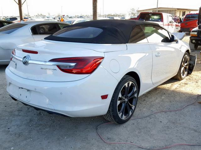 W04WT3N57GG063339 - 2016 BUICK CASCADA PR WHITE photo 4