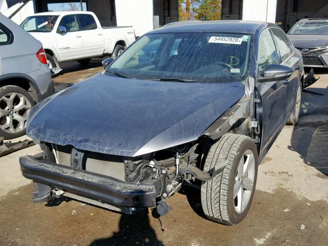 1VWBH7A31CC102264 - 2012 VOLKSWAGEN PASSAT SE GRAY photo 2