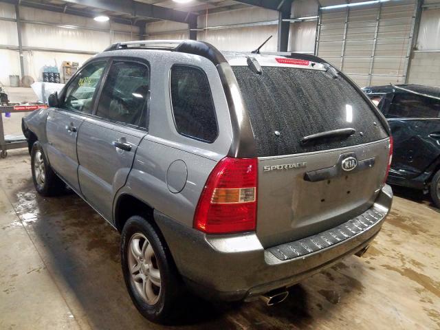 KNDJE723X67229999 - 2006 KIA NEW SPORTA GRAY photo 3