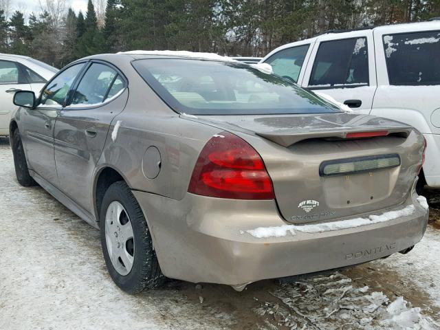 2G2WP552471151763 - 2007 PONTIAC GRAND PRIX BROWN photo 3