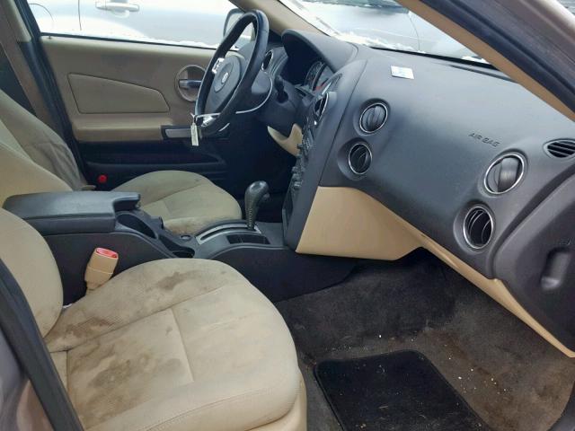 2G2WP552471151763 - 2007 PONTIAC GRAND PRIX BROWN photo 5