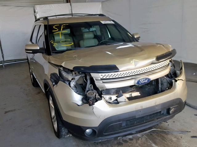 1FMHK7F85BGA22276 - 2011 FORD EXPLORER L GOLD photo 1