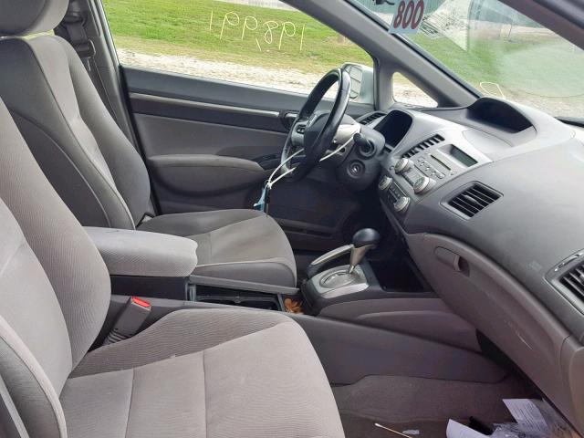 1HGFA16866L105113 - 2006 HONDA CIVIC EX SILVER photo 5