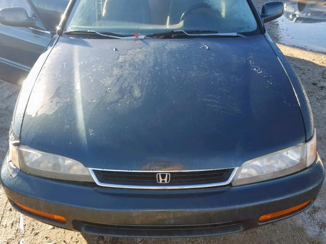 1HGCD5685VA154041 - 1997 HONDA ACCORD VAL GREEN photo 7