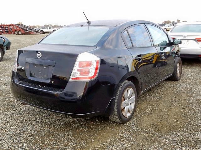 3N1AB61E28L610009 - 2008 NISSAN SENTRA 2.0 BLACK photo 4