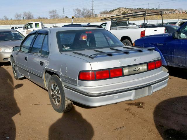 2G1WL54T9P1119787 - 1993 CHEVROLET LUMINA SILVER photo 3