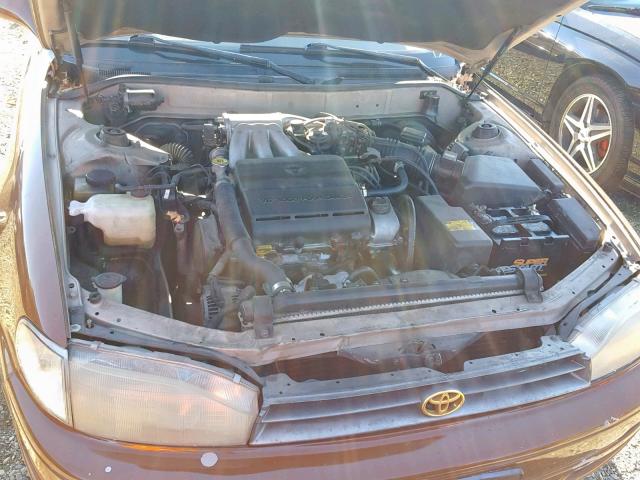 JT2GK13E3R0051522 - 1994 TOYOTA CAMRY XLE BROWN photo 7