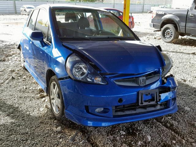 JHMGD37697S027676 - 2007 HONDA FIT S 蓝色 照片 1
