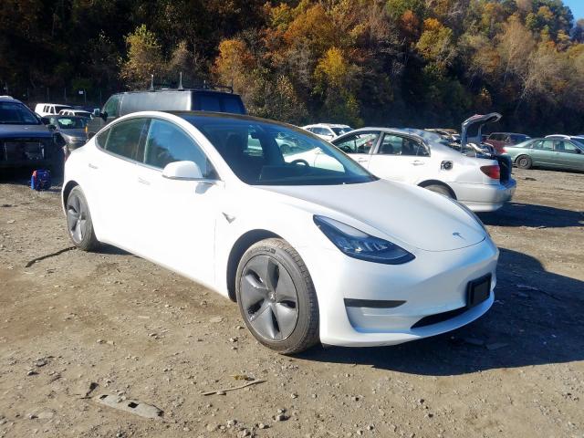 5YJ3E1EB7KF493467 - 2019 TESLA MODEL 3 WHITE photo 1