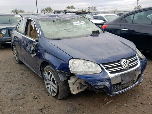 3VWRT71K06M699690 - 2006 VOLKSWAGEN JETTA TDI BLUE photo 1