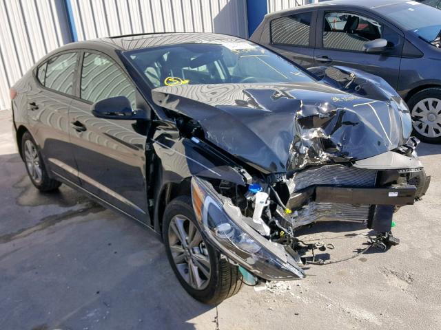 KMHD84LF1JU614725 - 2018 HYUNDAI ELANTRA SE BLACK photo 1