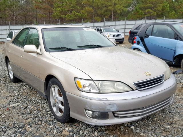 JT8BF28G710303121 - 2001 LEXUS ES 300 GOLD photo 1