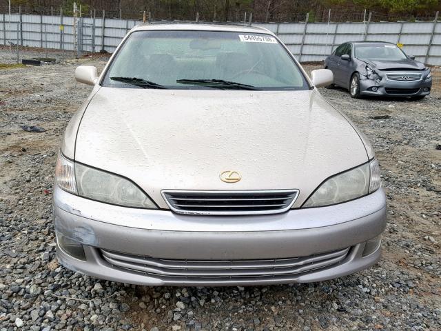 JT8BF28G710303121 - 2001 LEXUS ES 300 GOLD photo 9