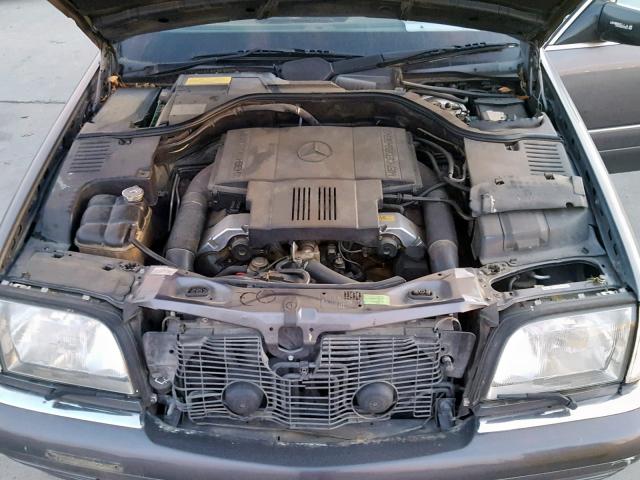 WDBGA43E7TA289353 - 1996 MERCEDES-BENZ S 420 GRAY photo 7