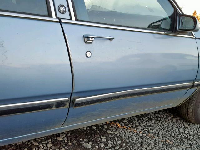 1G4HP54C4MH452925 - 1991 BUICK LESABRE CU BLUE photo 10