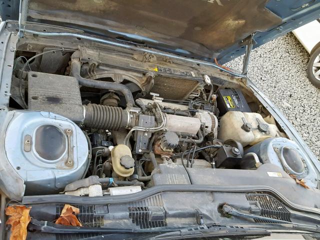 1G4HP54C4MH452925 - 1991 BUICK LESABRE CU BLUE photo 7