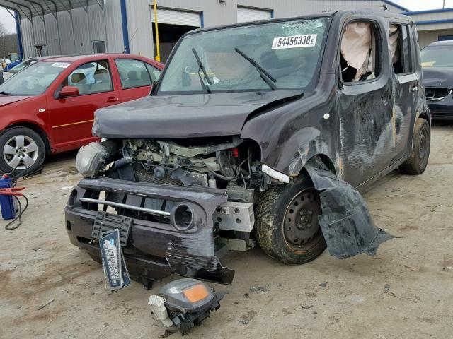 JN8AZ2KR9BT213925 - 2011 NISSAN CUBE BASE BROWN photo 2