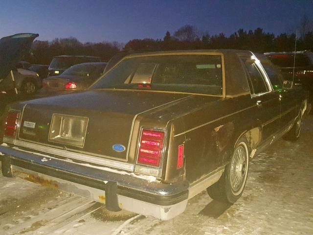 2FABP43F6GX157559 - 1986 FORD LTD CROWN GRAY photo 4