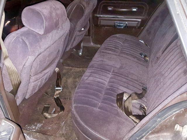 2FABP43F6GX157559 - 1986 FORD LTD CROWN GRAY photo 6