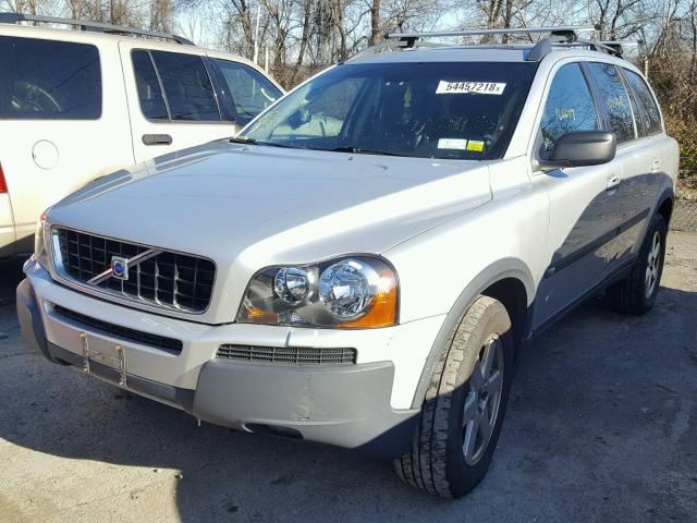 YV1CZ59H441053285 - 2004 VOLVO XC90 SILVER photo 2