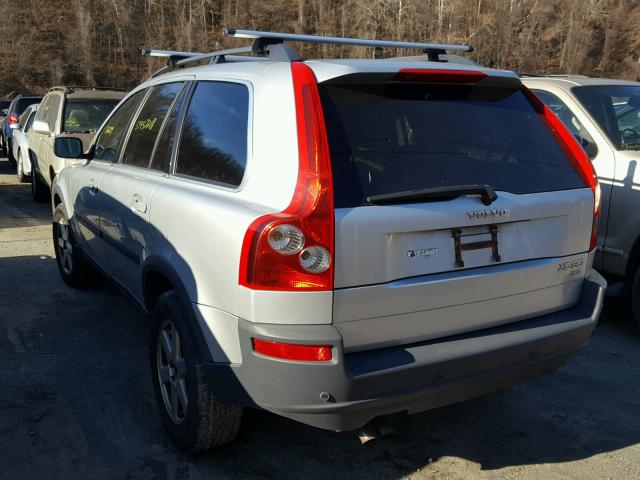 YV1CZ59H441053285 - 2004 VOLVO XC90 SILVER photo 3