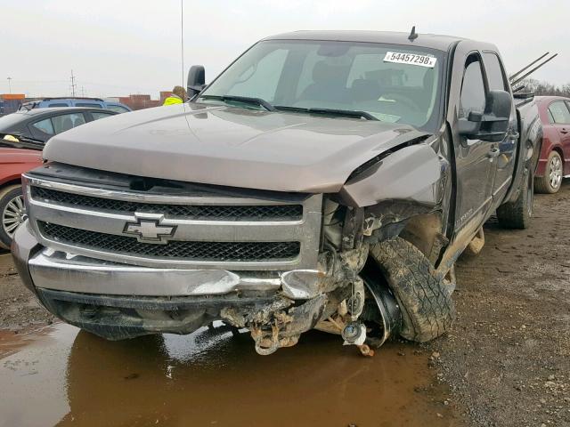 2GCEK13M771701086 - 2007 CHEVROLET SILVERADO BROWN photo 2