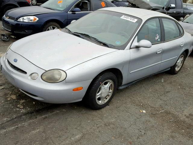 1FALP52UXTA238612 - 1996 FORD TAURUS GL SILVER photo 10