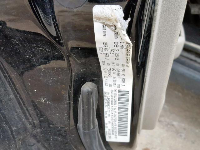 1J8HG58206C141779 - 2006 JEEP COMMANDER შავი ფოტო 10