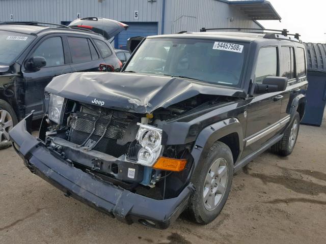 1J8HG58206C141779 - 2006 JEEP COMMANDER შავი ფოტო 2