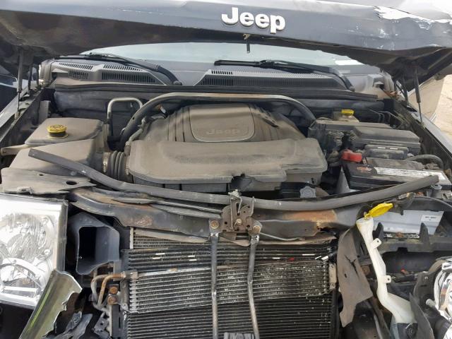 1J8HG58206C141779 - 2006 JEEP COMMANDER შავი ფოტო 7