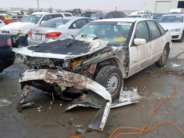 2G4WB52K5T1521106 - 1996 BUICK REGAL CUST WHITE photo 2