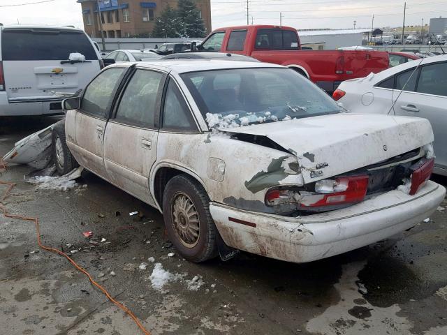 2G4WB52K5T1521106 - 1996 BUICK REGAL CUST WHITE photo 3