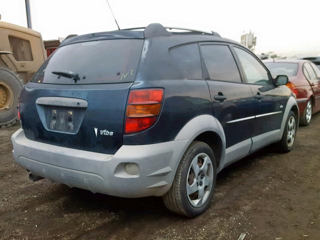 5Y2SL62803Z473144 - 2003 PONTIAC VIBE BLUE photo 4