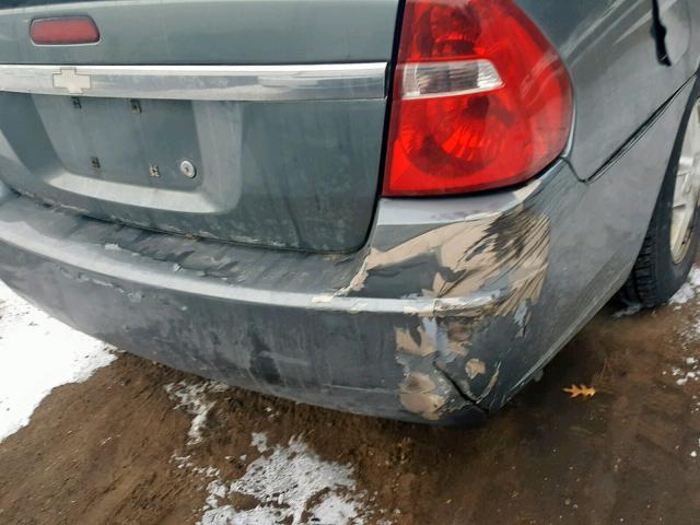 1G1ZT52865F317311 - 2005 CHEVROLET MALIBU LS Boz foto 9