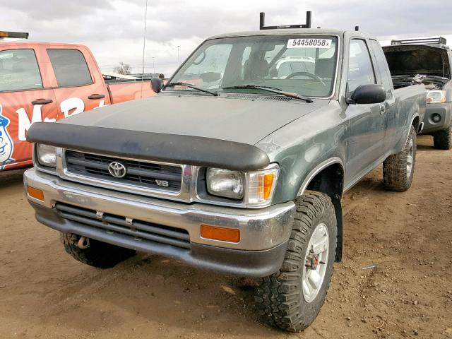 JT4VN13D9N5080775 - 1992 TOYOTA PICKUP 1/2 GREEN photo 2