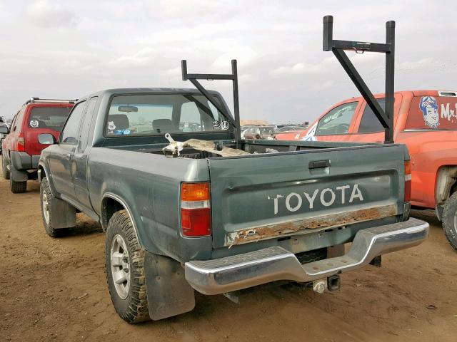 JT4VN13D9N5080775 - 1992 TOYOTA PICKUP 1/2 GREEN photo 3