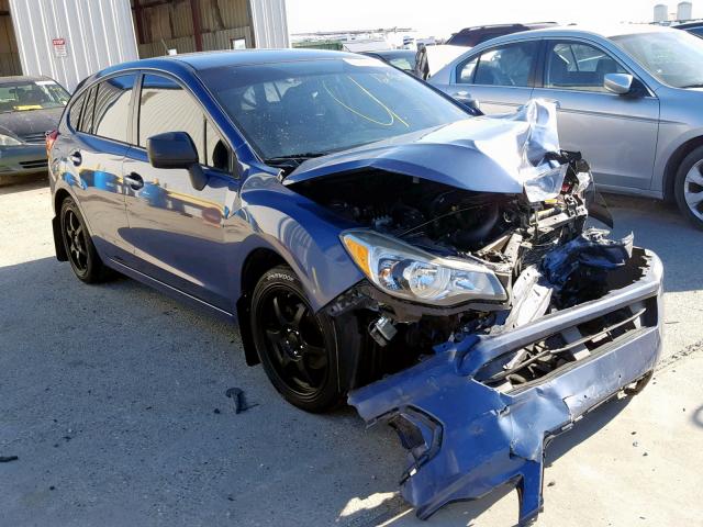 JF1GPAA68DG878183 - 2013 SUBARU IMPREZA BA BLUE photo 1