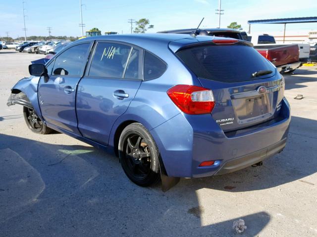 JF1GPAA68DG878183 - 2013 SUBARU IMPREZA BA BLUE photo 3