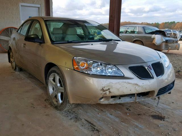 1G2ZF58B974203520 - 2007 PONTIAC G6 VALUE L GOLD photo 1