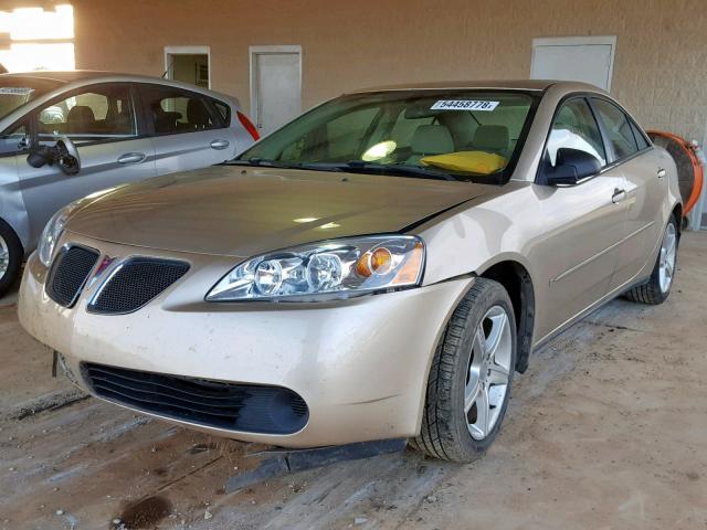 1G2ZF58B974203520 - 2007 PONTIAC G6 VALUE L GOLD photo 2