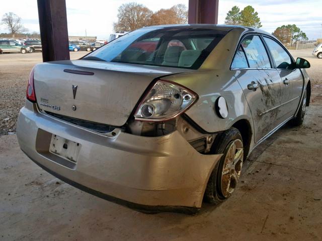 1G2ZF58B974203520 - 2007 PONTIAC G6 VALUE L GOLD photo 4