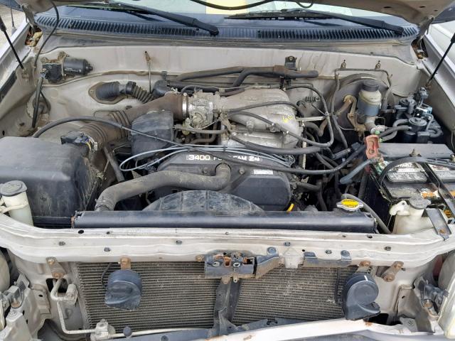 5TBJN32101S202986 - 2001 TOYOTA TUNDRA GRAY photo 7